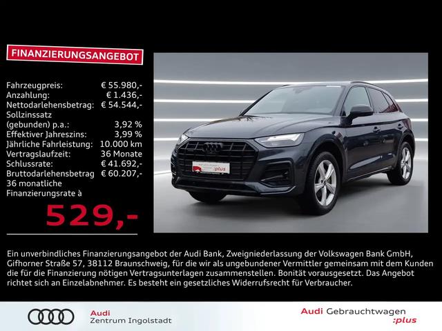 Q5, 45 TFSI qu Pano AHK Leder ACC Kamera Advanced