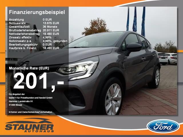 Captur, II 1.0 TCe 90 Evolution LED Navi Kamera