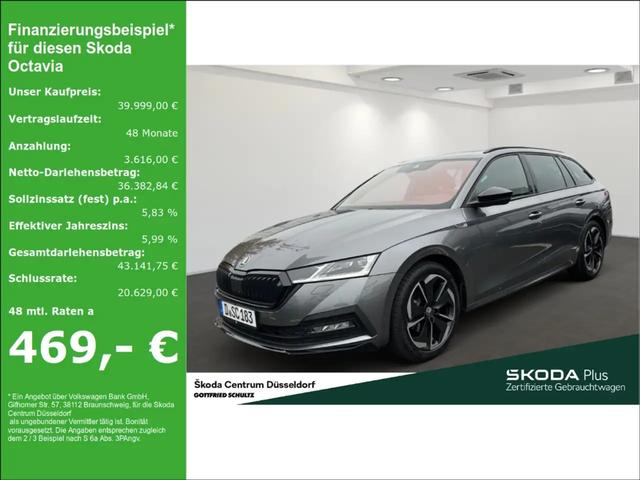 Octavia, Combi Sportline 150 PS DSG PANO Infotainment-Paket