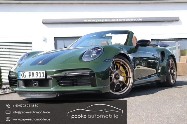 911, 992 Turbo S Cabrio +EXCLUSIVE+LIFT+BURMESTER+PTS+