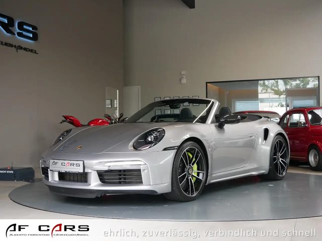 911, 992 Turbo S Cabriolet Voll Sport Abgas PDLS Burmes