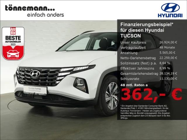 Tucson, T-GDI SELECT+NAVI+RÜCKFAHRKAMERA+SITZHEIZUNG+PARKP