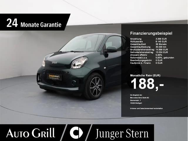 forTwo, smart EQ  BritishracingGreen 22kw Cam Pano