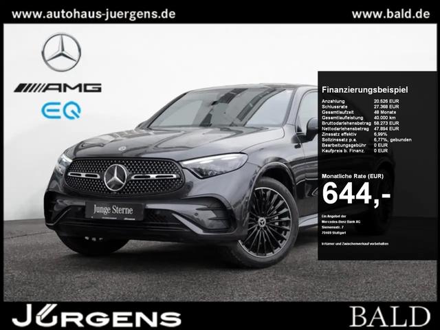 GLC 300, 4M Coupé AMG-Sport/Pano/Burm/AHK/Distr