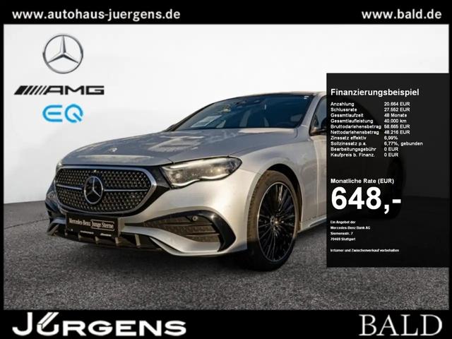 E 300, e AMG-Sport/Super/Pano/Burm/Sitzklima/20'